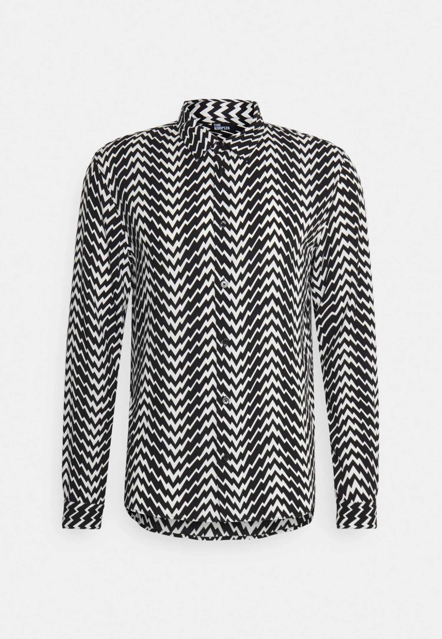 THE KOOPLES ChemiseCamiciaBlack White Uomo Camicie THA22D0A3-Q11 7 THE KOOPLES ChemiseCamiciaBlack White Uomo Camicie THA22D0A3-Q11 - immagine 5