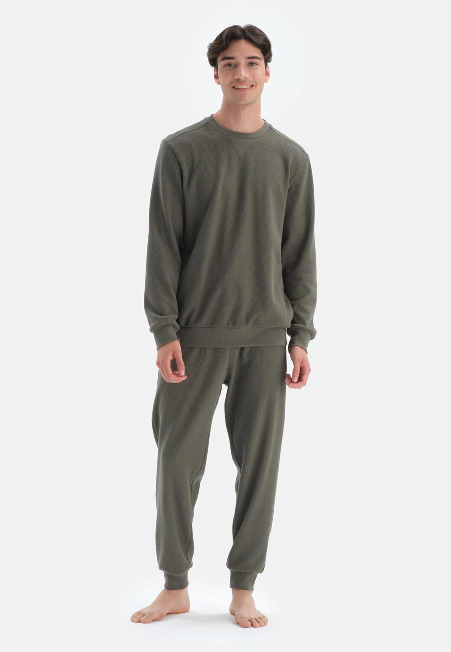 ConnectPantaloni SportiviKhaki Uomo Pantaloni Sportivi E Joggers D6D22E011-N11 3 ConnectPantaloni SportiviKhaki Uomo Pantaloni Sportivi E Joggers D6D22E011-N11