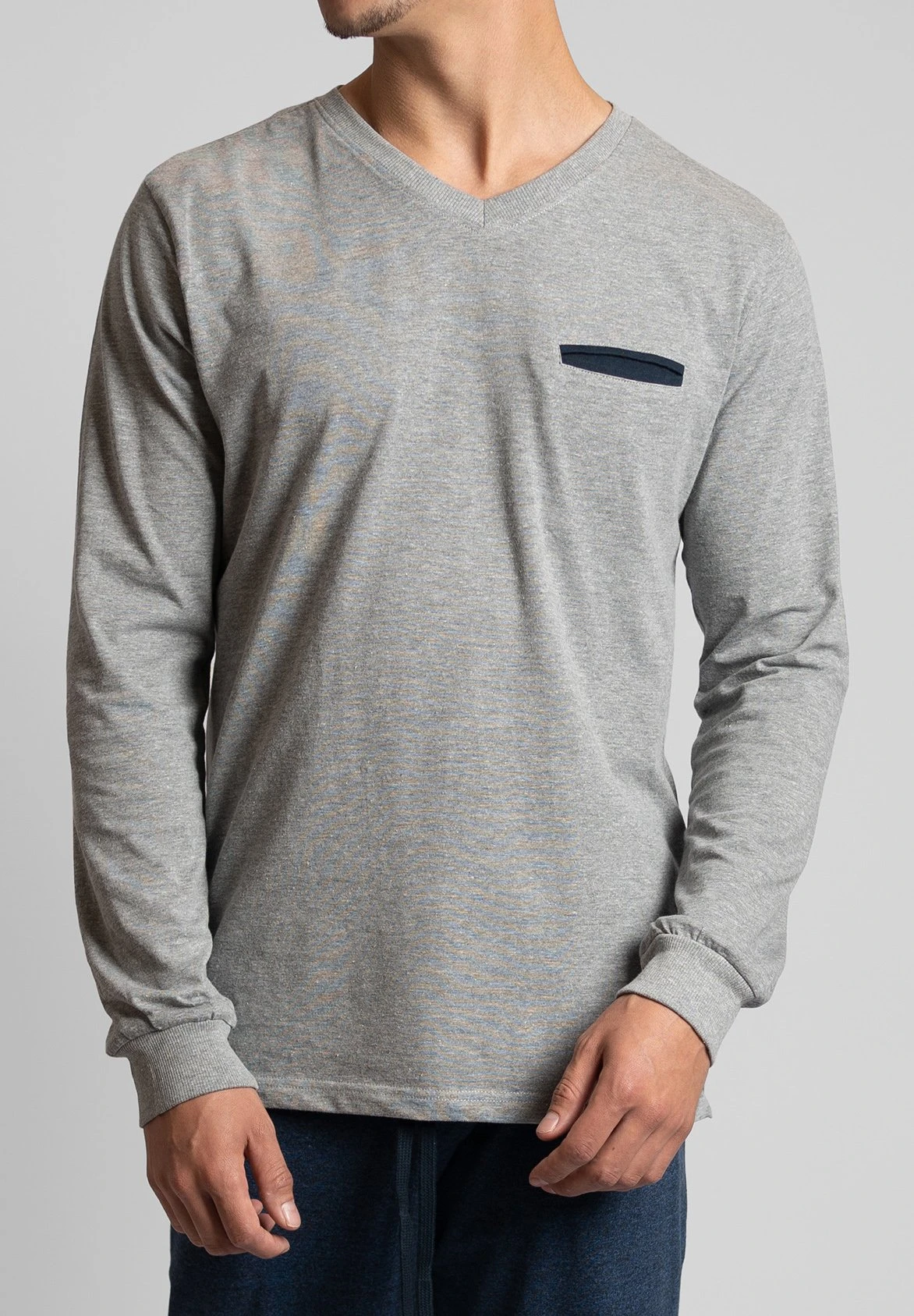 1 Pack Long - Pigiama - Grau Navy 5 1 Pack Long - Pigiama - Grau Navy - immagine 3