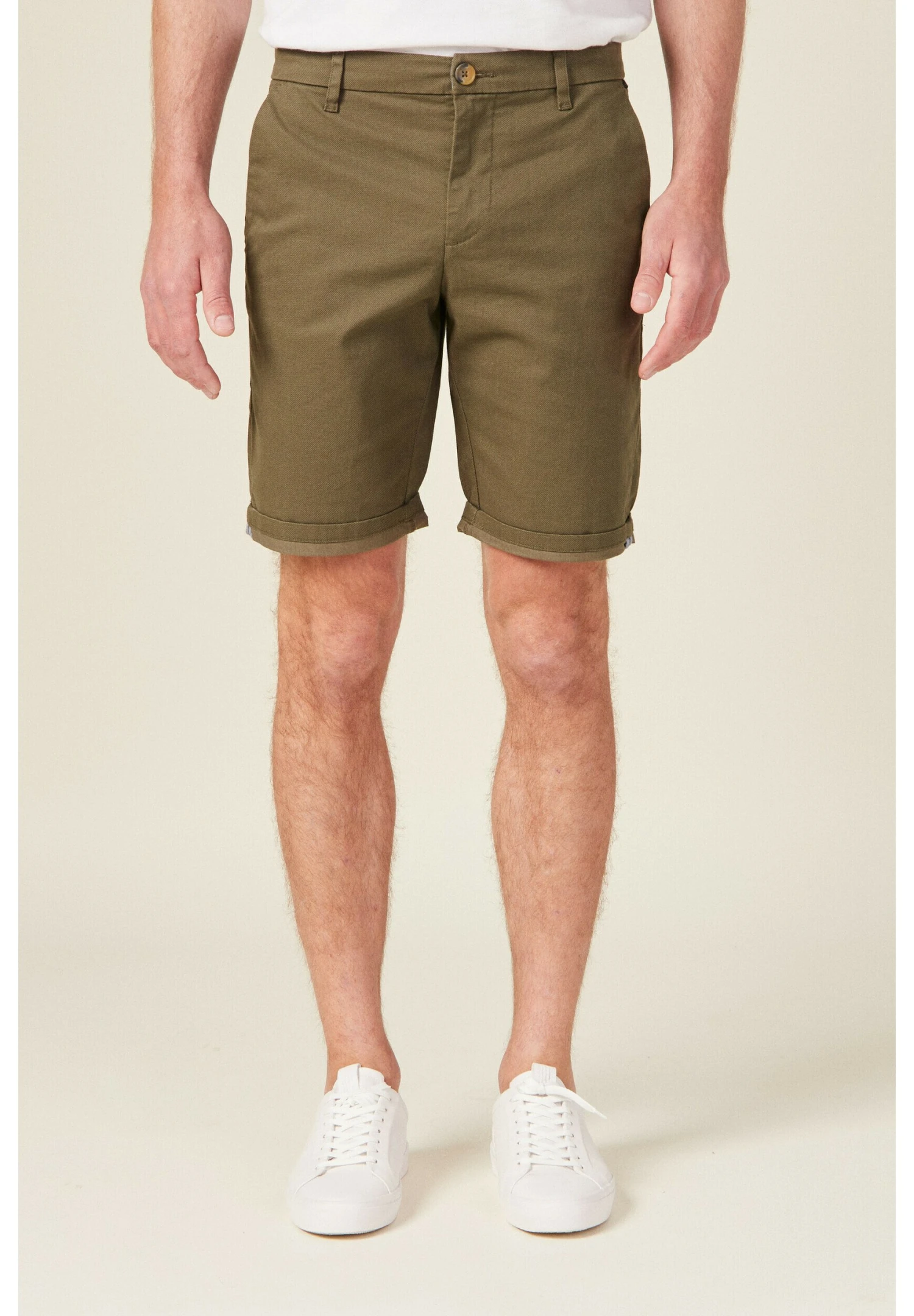 Umweltfreundliche Bermuda - Shorts - Taupe 7 Umweltfreundliche Bermuda - Shorts - Taupe - immagine 5
