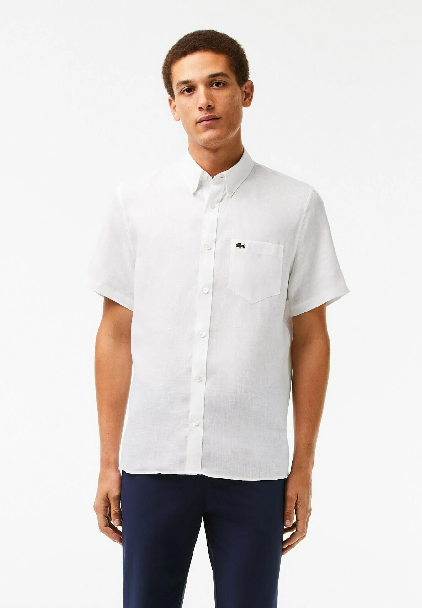 Lacoste CamiciaBlanc Uomo Camicie LA222D0AT-A11 3 Lacoste CamiciaBlanc Uomo Camicie LA222D0AT-A11