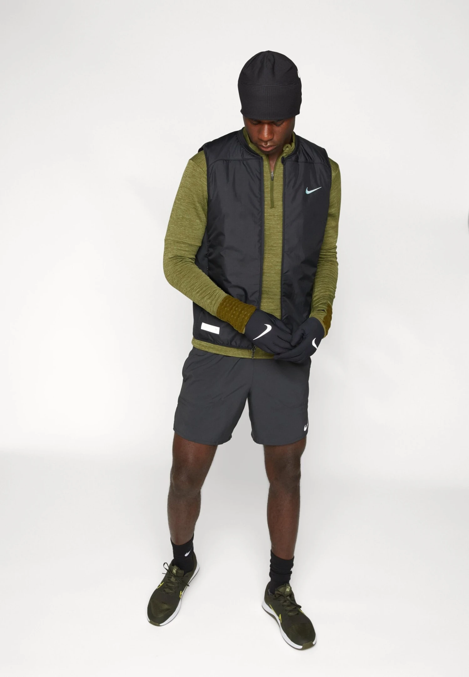 Nike Performance Df Stride 2In1 7In Pantaloncini SportiviBlack Uomo Bermuda N1242E260-Q11 7 Nike Performance Df Stride 2In1 7In Pantaloncini SportiviBlack Uomo Bermuda N1242E260-Q11 - immagine 5