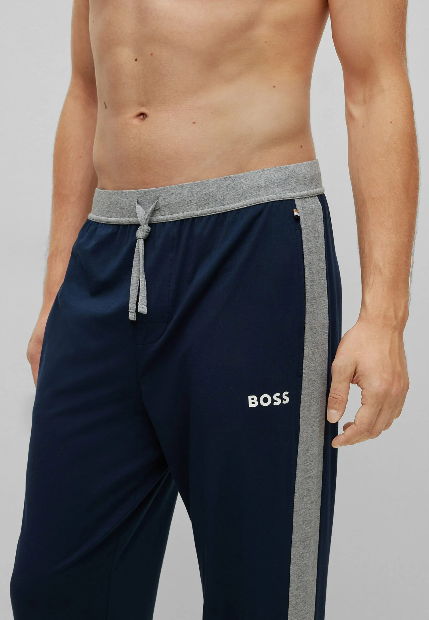 Boss BalancePantaloni Del PigiamaDark Blue Three Uomo Per La Notte BB182L03Q-K11 5 Boss BalancePantaloni Del PigiamaDark Blue Three Uomo Per La Notte BB182L03Q-K11 - immagine 3