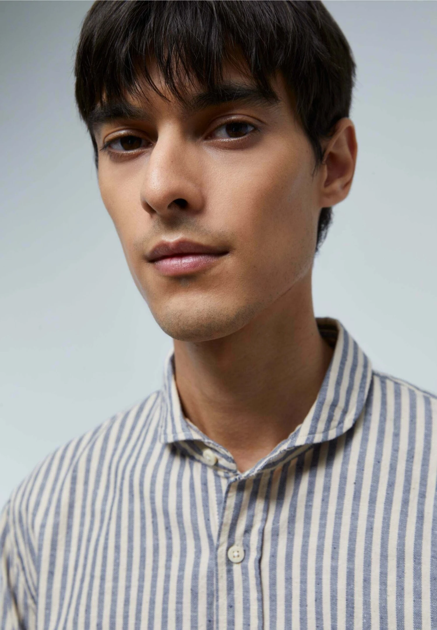 Scalpers Striped Rustic CamiciaBlue Stripes Uomo Camicie SCF22D095-K11 5 Scalpers Striped Rustic CamiciaBlue Stripes Uomo Camicie SCF22D095-K11 - immagine 3