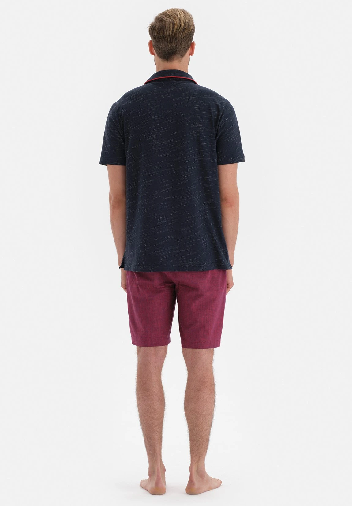 Embroidered - Pigiama - Navy 5 Embroidered - Pigiama - Navy - immagine 3