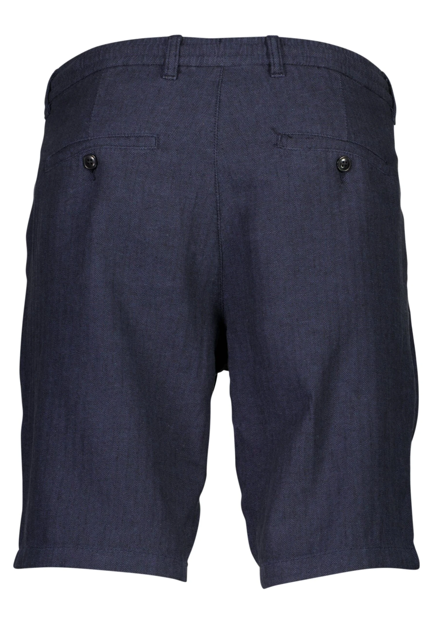 Lindbergh Blend Herringbone - Shorts - Navy 9 Lindbergh Blend Herringbone - Shorts - Navy - immagine 7