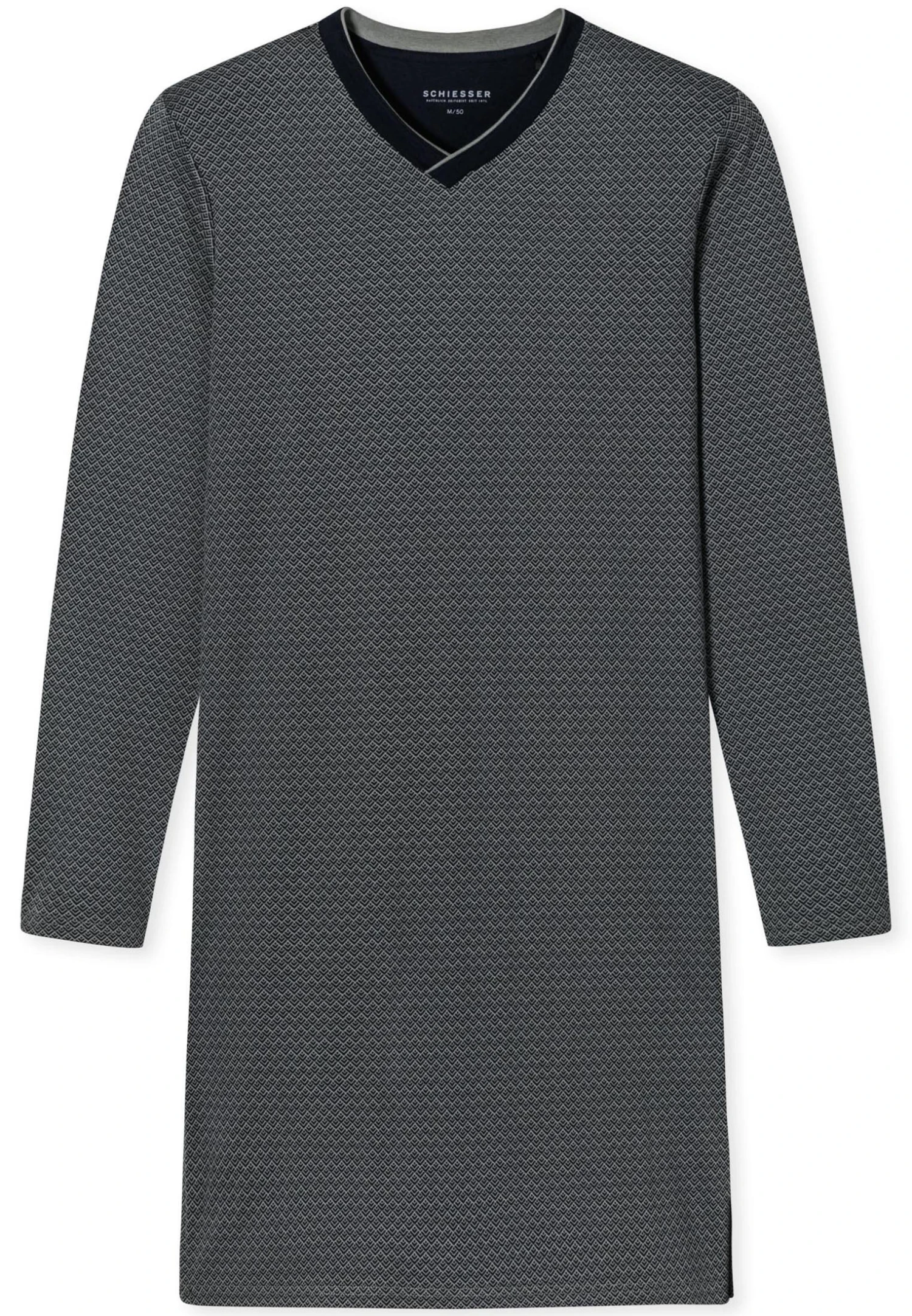 Schiesser Fine InterlockCamicia Da NotteJade Uomo Per La Notte S5982M0BE-Q11 7 Schiesser Fine InterlockCamicia Da NotteJade Uomo Per La Notte S5982M0BE-Q11 - immagine 5
