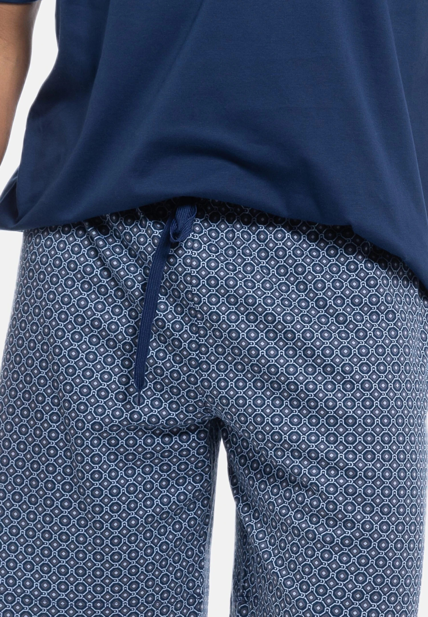 MEY Kurzarm Lounge - Nightwear Set - Pigiama - Blau 6 MEY Kurzarm Lounge - Nightwear Set - Pigiama - Blau - immagine 4