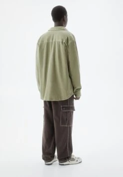 PULL & BEAR Long Sleeve- Camicia - Khaki 14 PULL & BEAR Long Sleeve- Camicia - Khaki -Negozio Di Abbigliamento Zalando b6ee25d674c648f399c1c018885e507b