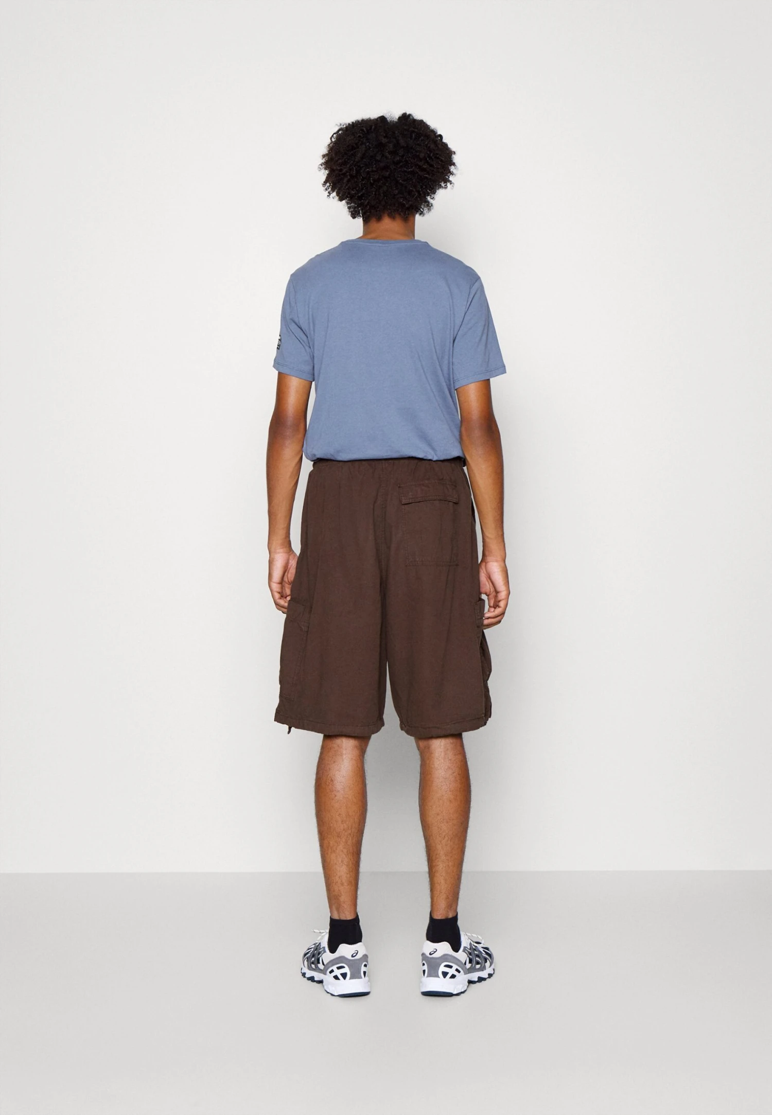 Jaded London Oversized Parachute Cargo ShortsShortsBrown Uomo Bermuda JL022F00F-O11 5 Jaded London Oversized Parachute Cargo ShortsShortsBrown Uomo Bermuda JL022F00F-O11 - immagine 3