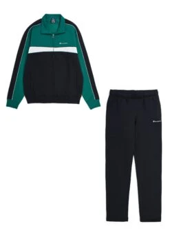 Champion Full ZipTutaGreen And Black Uomo Pantaloni Sportivi E Joggers C7622S0DS-M11 -Negozio Di Abbigliamento Zalando bd496e6afab7440487f44fb6663d67a6