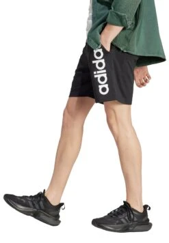 Adidas Sportswear Essentials LinearPantaloni SportiviBlack Uomo Bermuda ADQ42E016-Q11 -Negozio Di Abbigliamento Zalando bdde825032e14fd6a6c0d3da56aa1635