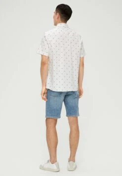 S.Oliver Kurzarm Mit All-Over-Druck - Camicia - Weiß -Negozio Di Abbigliamento Zalando c1cafb1ddee04334a8206465f4572869