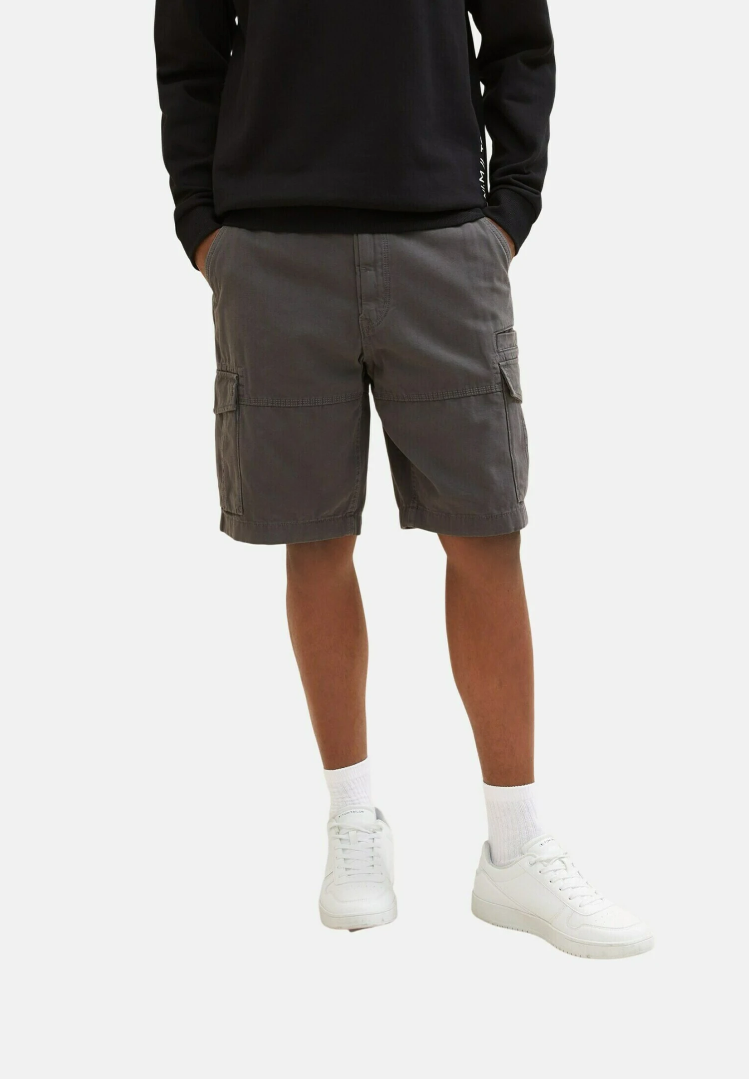 Tom Tailor Shorts - Tarmac Grey 3 Tom Tailor Shorts - Tarmac Grey