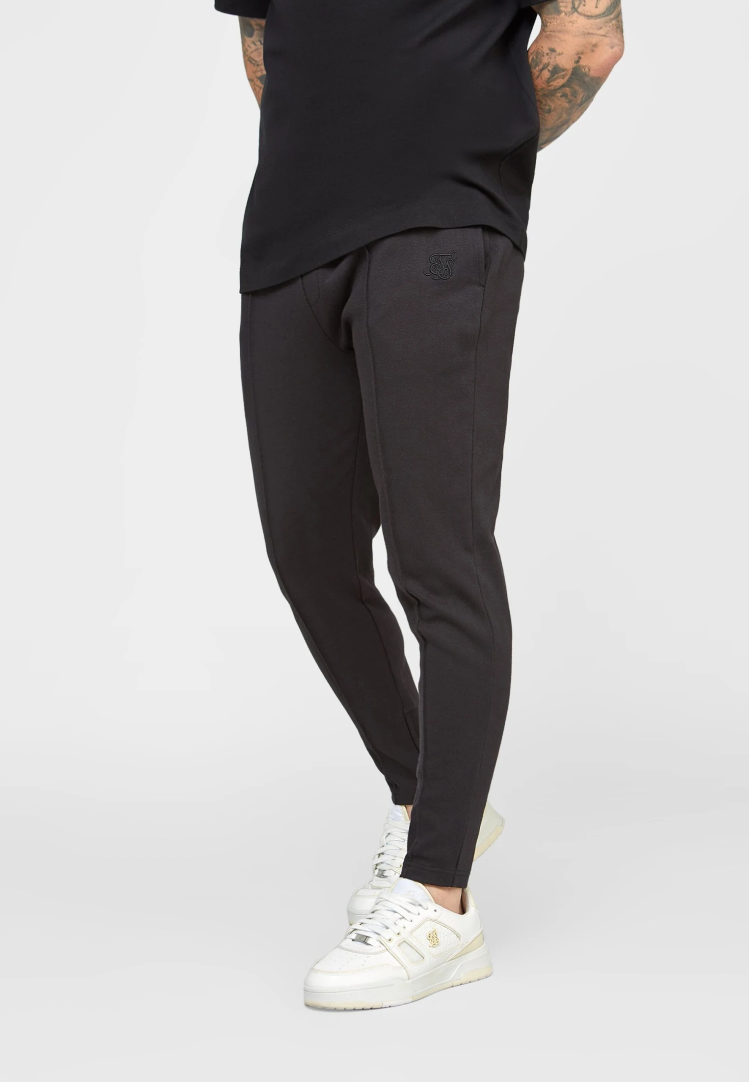 SikSilk Pantaloni SportiviBlack Uomo Pantaloni Sportivi E Joggers SIF22E0FZ-Q11 3 SikSilk Pantaloni SportiviBlack Uomo Pantaloni Sportivi E Joggers SIF22E0FZ-Q11