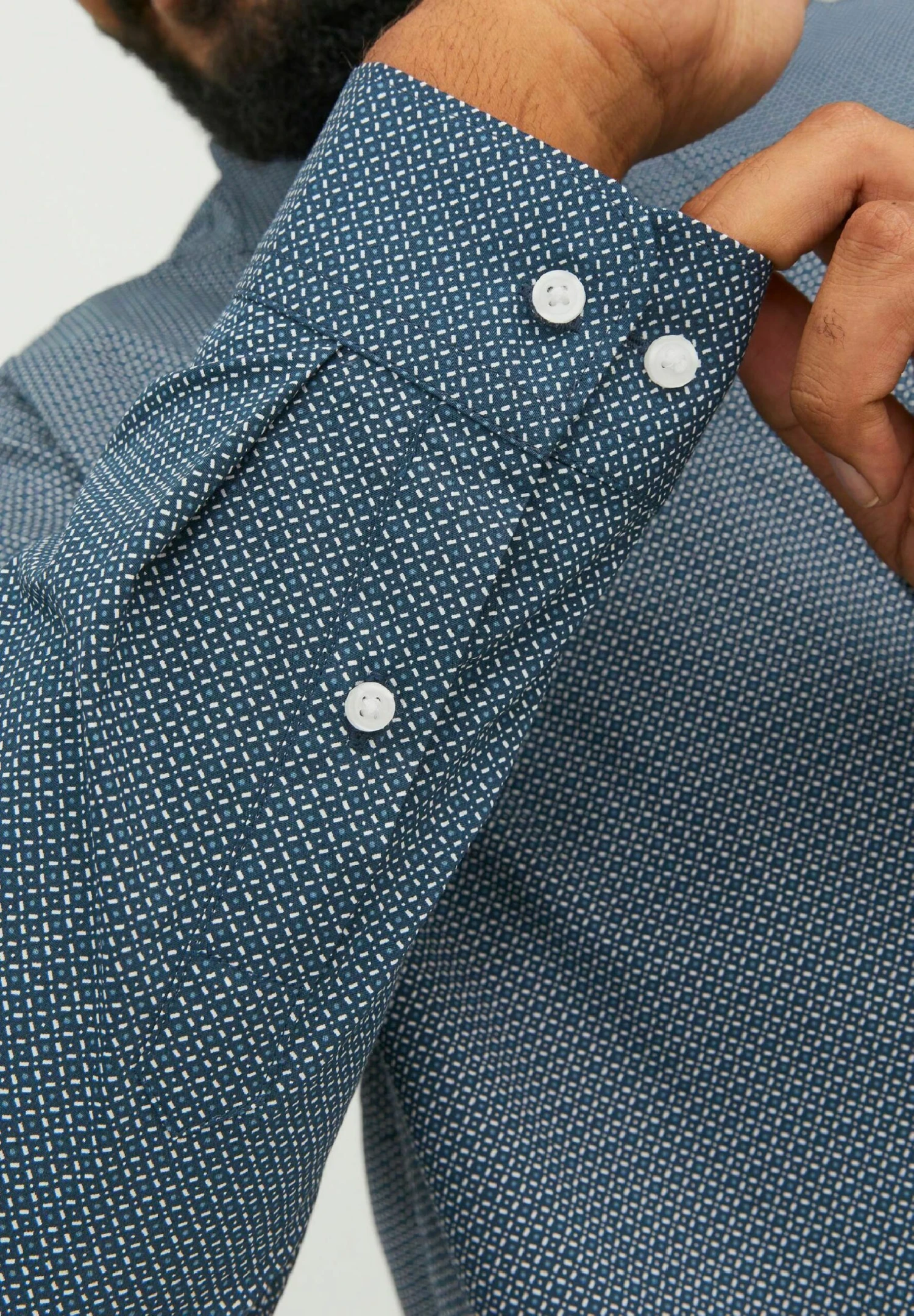 Jack & Jones DehnbaresCamiciaNavy Blazer Uomo Camicie JA222D2L9-K11 6 Jack & Jones DehnbaresCamiciaNavy Blazer Uomo Camicie JA222D2L9-K11 - immagine 4