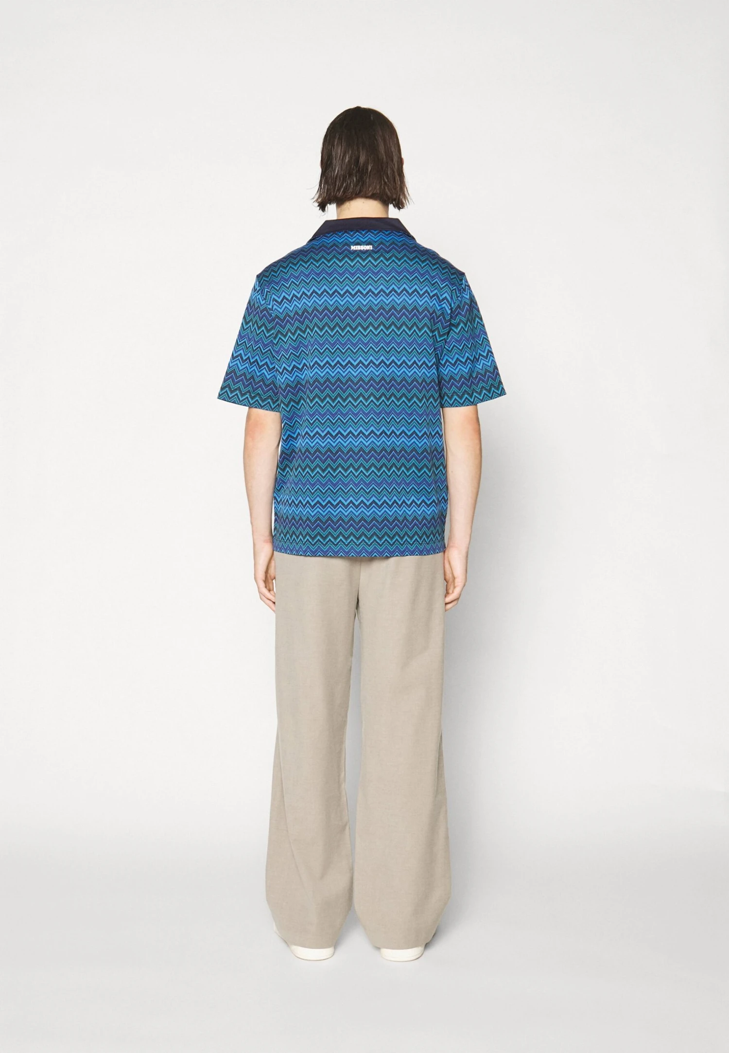 Missoni Short Sleeve ShirtCamiciaNavy Blue Uomo Camicie 6MI22D00V-T11 6 Missoni Short Sleeve ShirtCamiciaNavy Blue Uomo Camicie 6MI22D00V-T11 - immagine 4