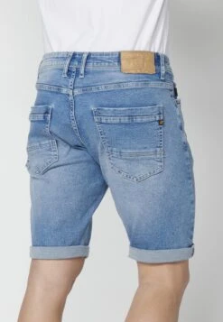 Koroshi Cowboy Strecth Regular Fit Shorts Di JeansAzul Cl Light Blue Uomo Bermuda KOL22F08G-K11 -Negozio Di Abbigliamento Zalando c9f06cdf7bf049f695779e7f4be854f1