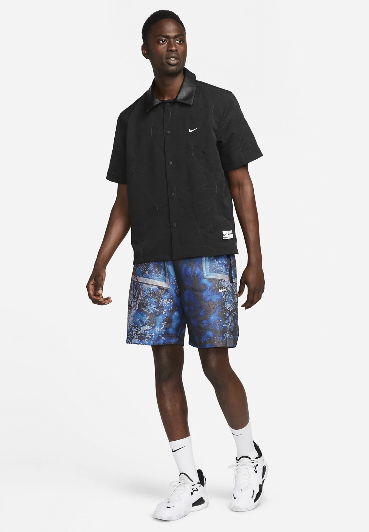 Nike Performance BasketballPantaloncini SportiviGame Royal White Uomo Bermuda N1242E2WH-K11 4 Nike Performance BasketballPantaloncini SportiviGame Royal White Uomo Bermuda N1242E2WH-K11 - immagine 2