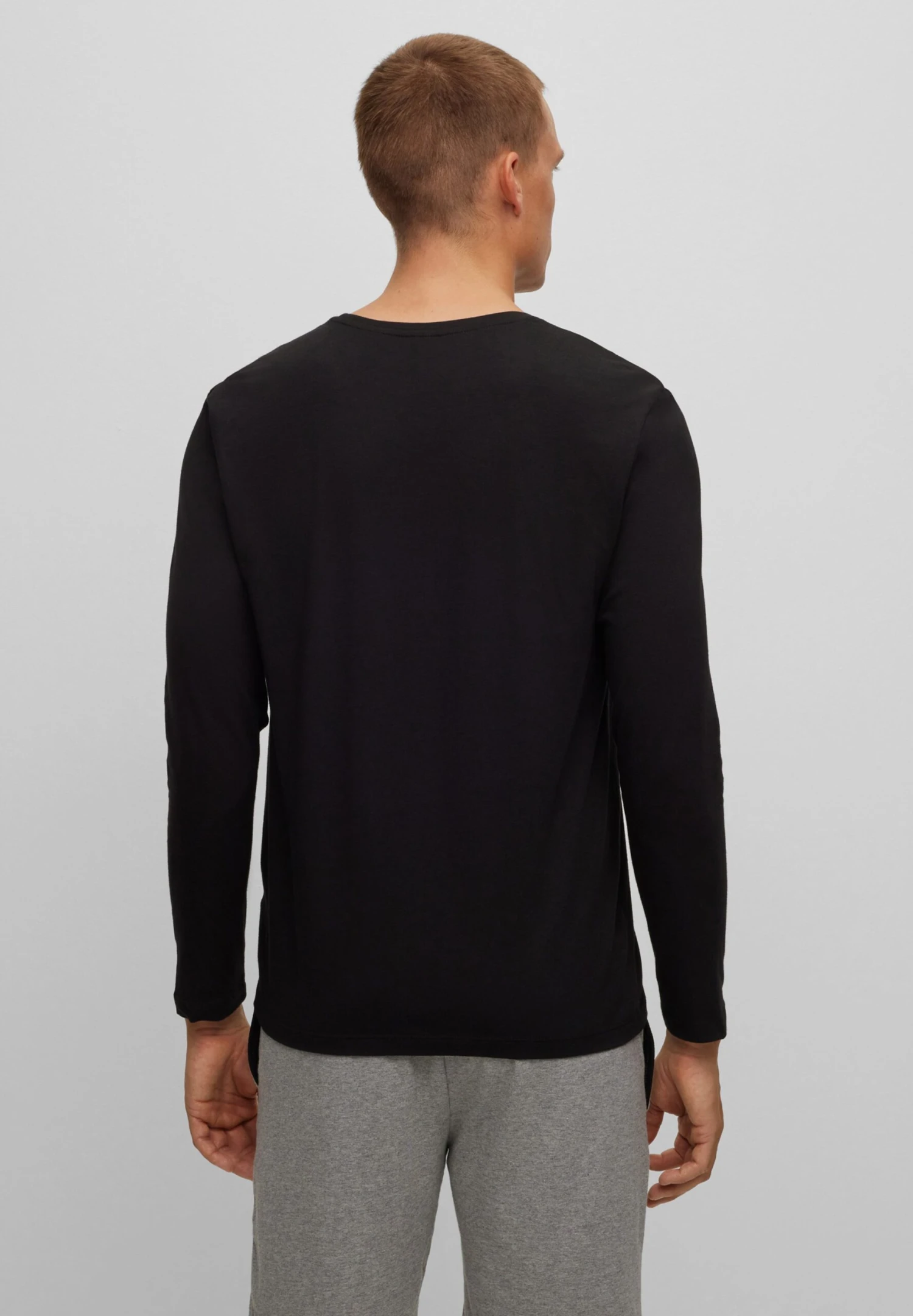 Boss Mix Match Maglia Del PigiamaBlack Uomo Per La Notte BB182N02U-Q11 5 Boss Mix Match Maglia Del PigiamaBlack Uomo Per La Notte BB182N02U-Q11 - immagine 3