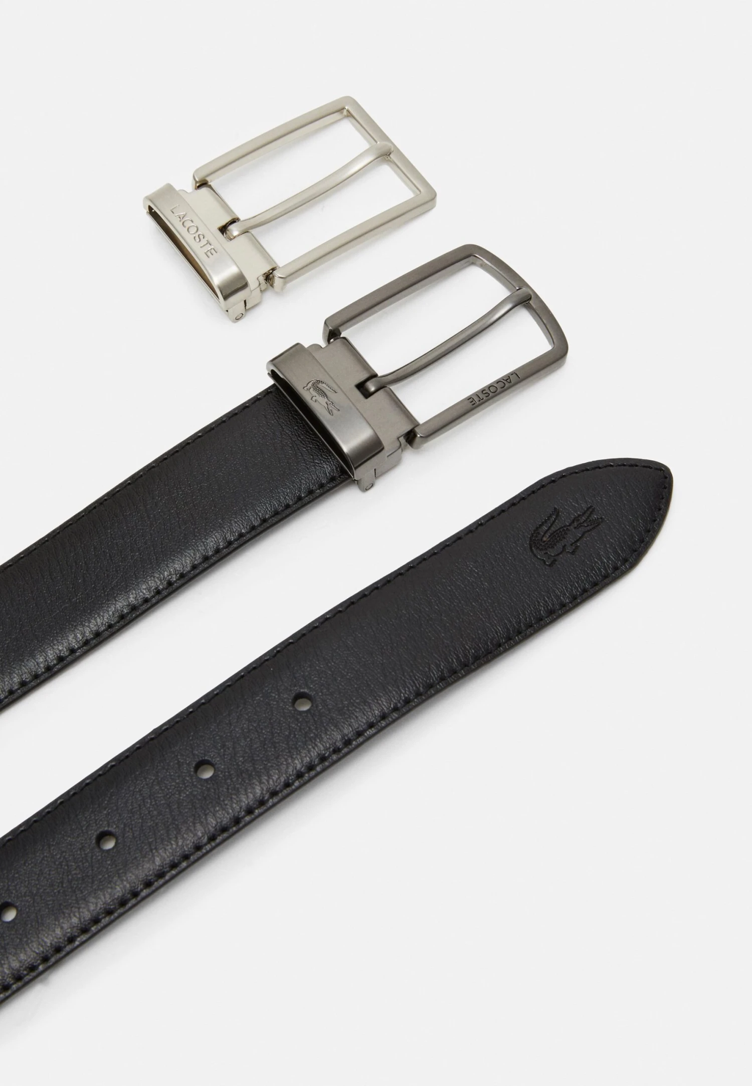 Lacoste Elegance SetCinturaNoir/Marron Uomo Cinture LA252D03I-O11 4 Lacoste Elegance SetCinturaNoir/Marron Uomo Cinture LA252D03I-O11 - immagine 2