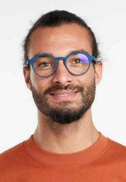 Le MaraisOcchiali Anti Luce BluNavy Blue Uomo Occhiali Per Luce Blu BQH54K001-K12