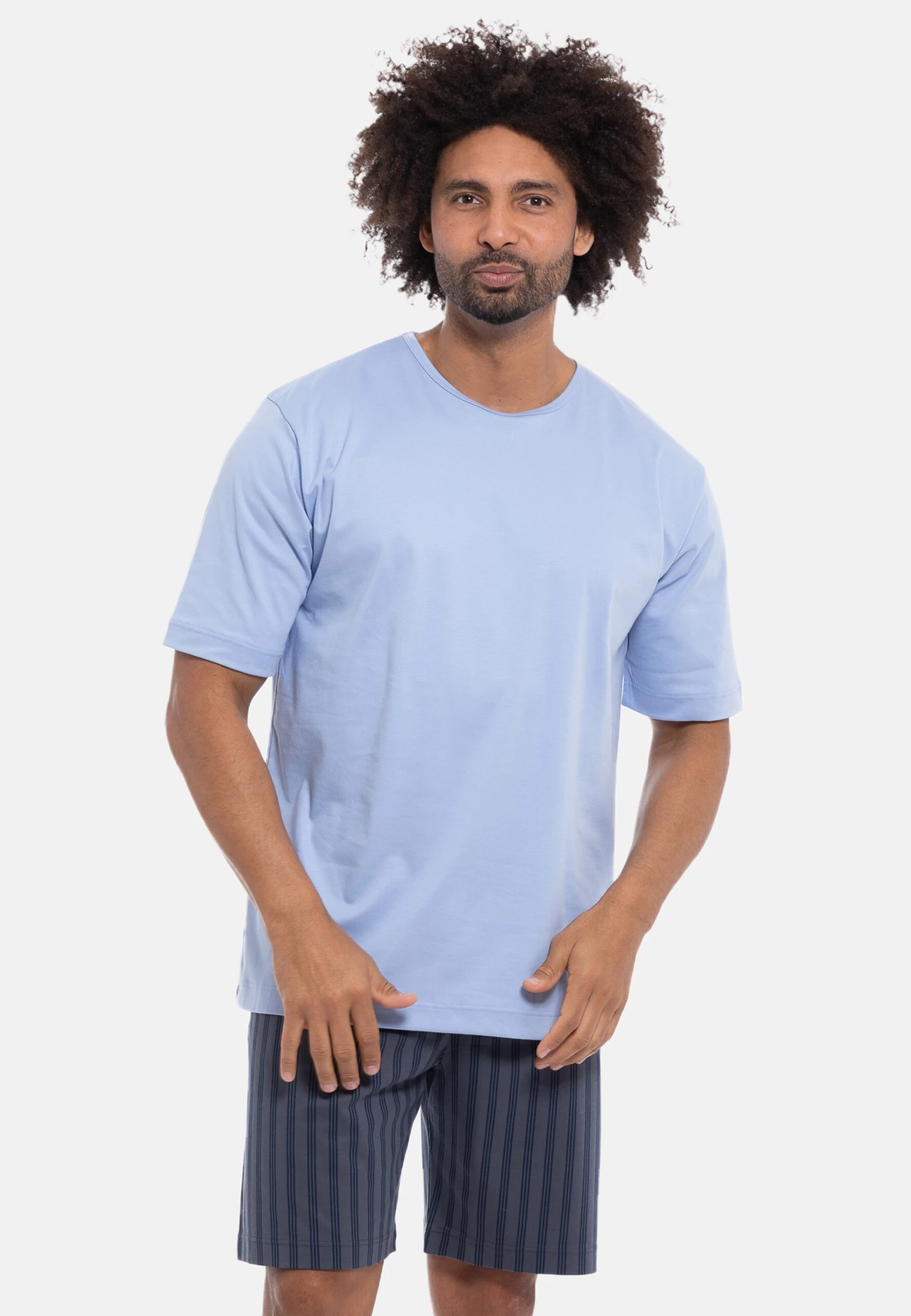 MEY Set - Pigiama - Blau Grau 3 MEY Set - Pigiama - Blau Grau