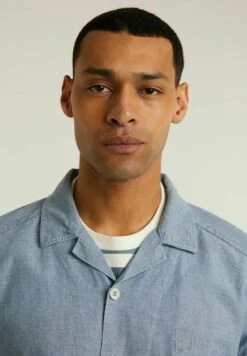 Chamber - Camicia - Blue -Negozio Di Abbigliamento Zalando db3cb2e6d353407bbcba907b78ea0399