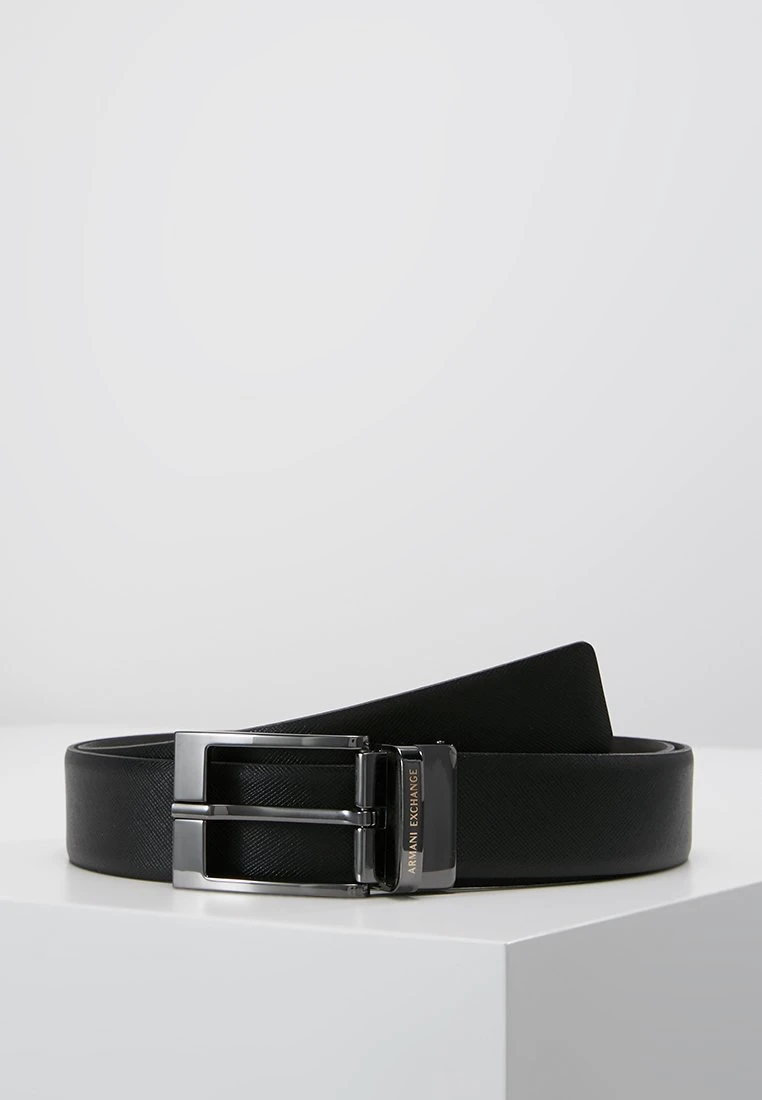 Armani Exchange Cintura - Black/Dark Brown 3 Armani Exchange Cintura - Black/Dark Brown