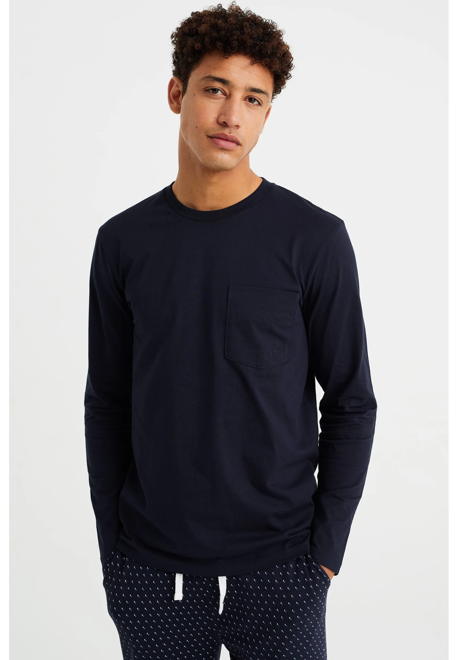 WE FASHION SetPigiamaBlue Uomo Per La Notte WF582M005-K11 4 WE FASHION SetPigiamaBlue Uomo Per La Notte WF582M005-K11 - immagine 2