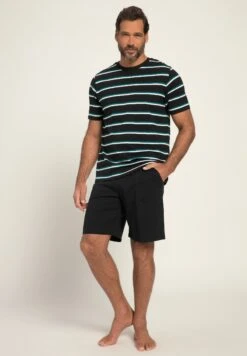 JP1880 Loungewear Two-Piece StripedPigiamaBlack Uomo Per La Notte JP382M02N-Q11