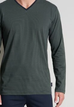 Tom Tailor V-Ausschn SetPigiamaGrün Dunkel Ringel Uomo Per La Notte TO282M00Y-M11 7 Tom Tailor V-Ausschn SetPigiamaGrün Dunkel Ringel Uomo Per La Notte TO282M00Y-M11 -Negozio Di Abbigliamento Zalando e755100b953945928d8d31821c21a8e9