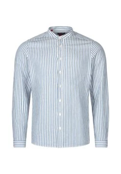 ROY ROBSON Mit Stehkragen Mix Gestreift - Camicia - Hellblau 11 ROY ROBSON Mit Stehkragen Mix Gestreift - Camicia - Hellblau -Negozio Di Abbigliamento Zalando e98beb467289482c936b97d132d89b8b