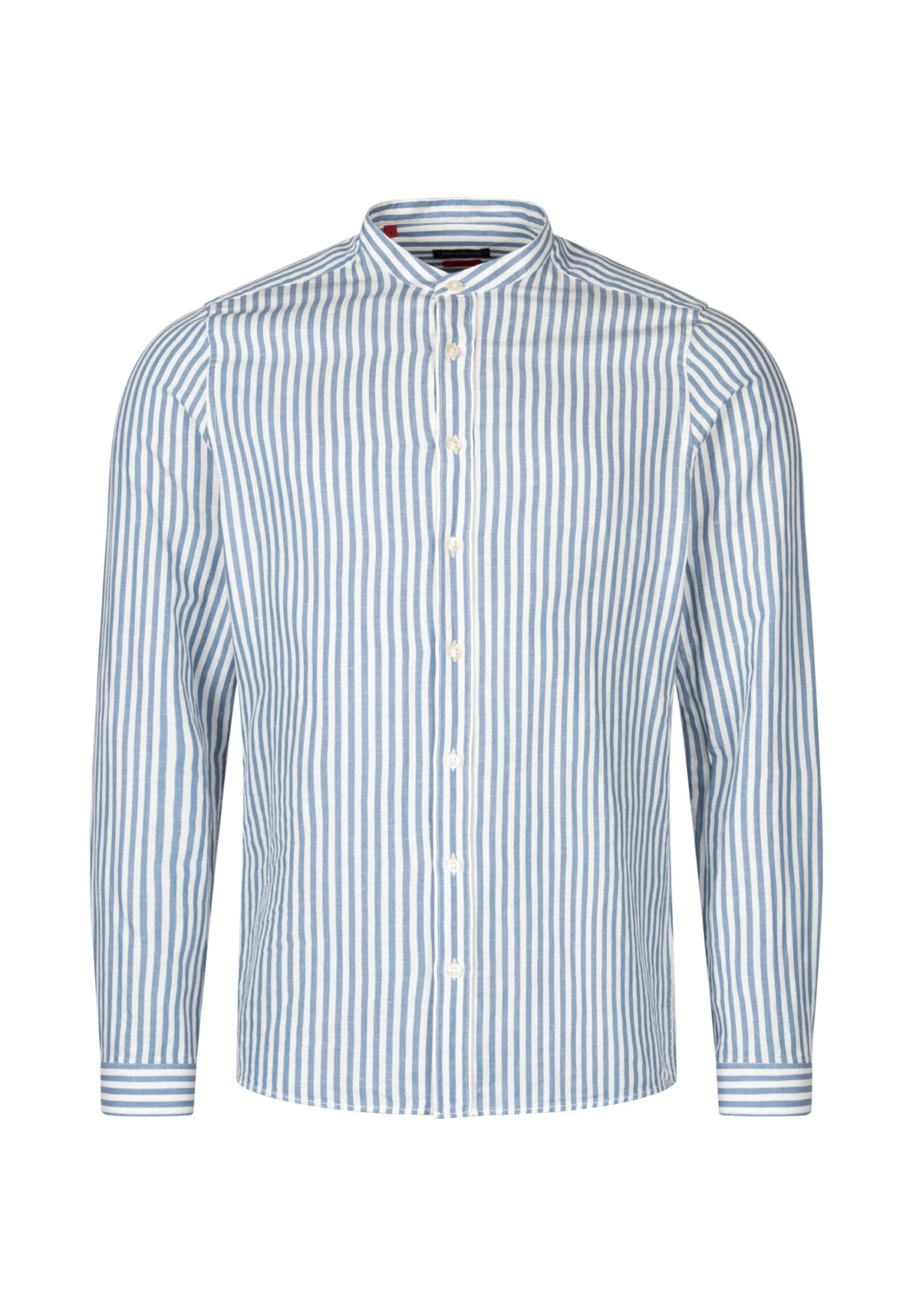 ROY ROBSON Mit Stehkragen Mix Gestreift - Camicia - Hellblau 7 ROY ROBSON Mit Stehkragen Mix Gestreift - Camicia - Hellblau - immagine 5