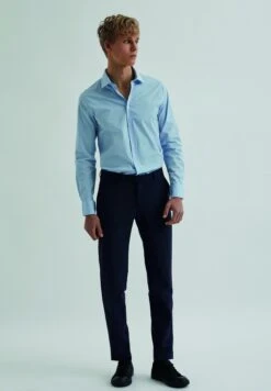 Bertoni GustavCamicia EleganteLittle Boy Blue Uomo Camicie B0122D01U-K11