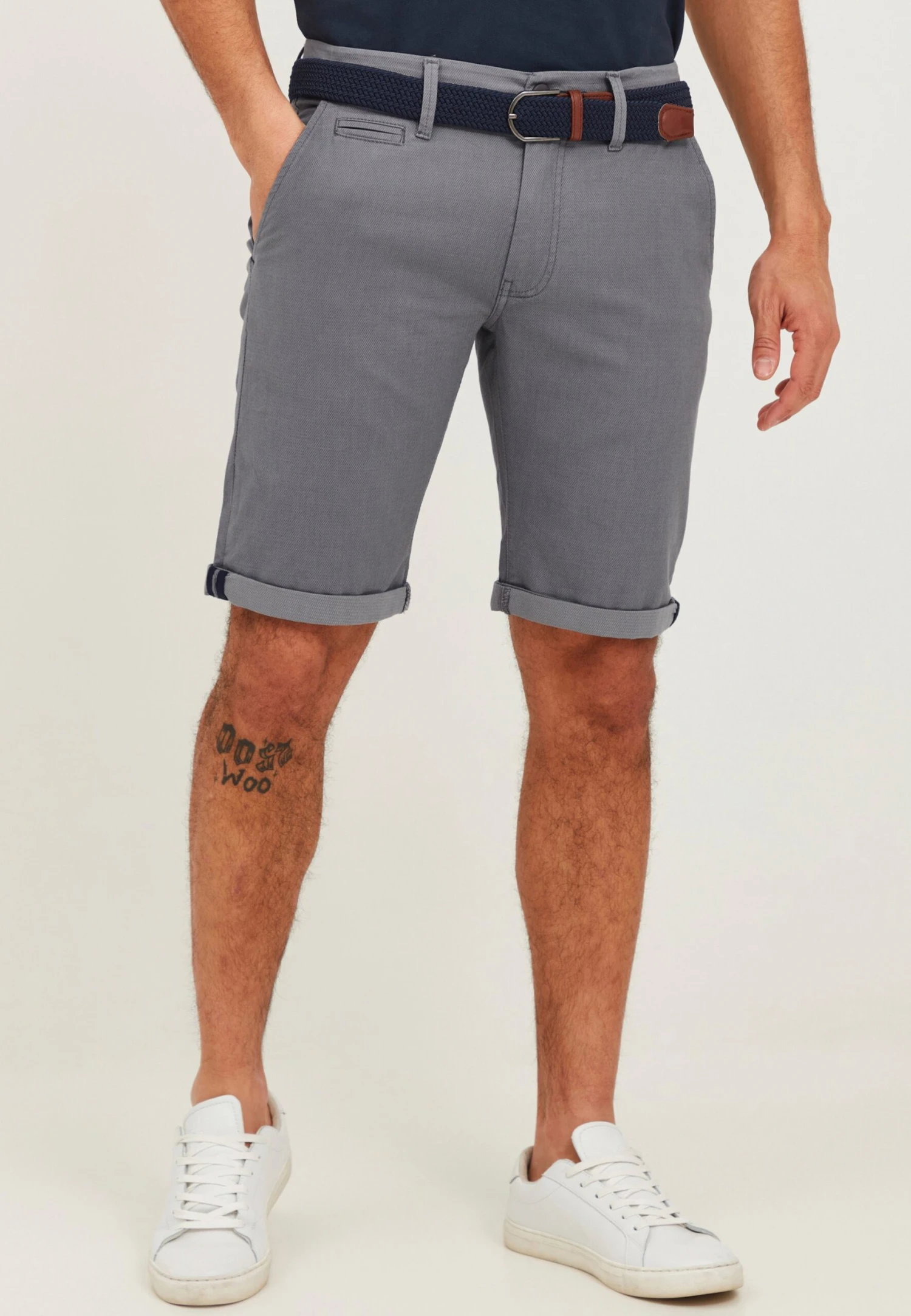Indicode Jeans FignoShortsLight Grey Uomo Bermuda IJ022F04V-C11 3 Indicode Jeans FignoShortsLight Grey Uomo Bermuda IJ022F04V-C11