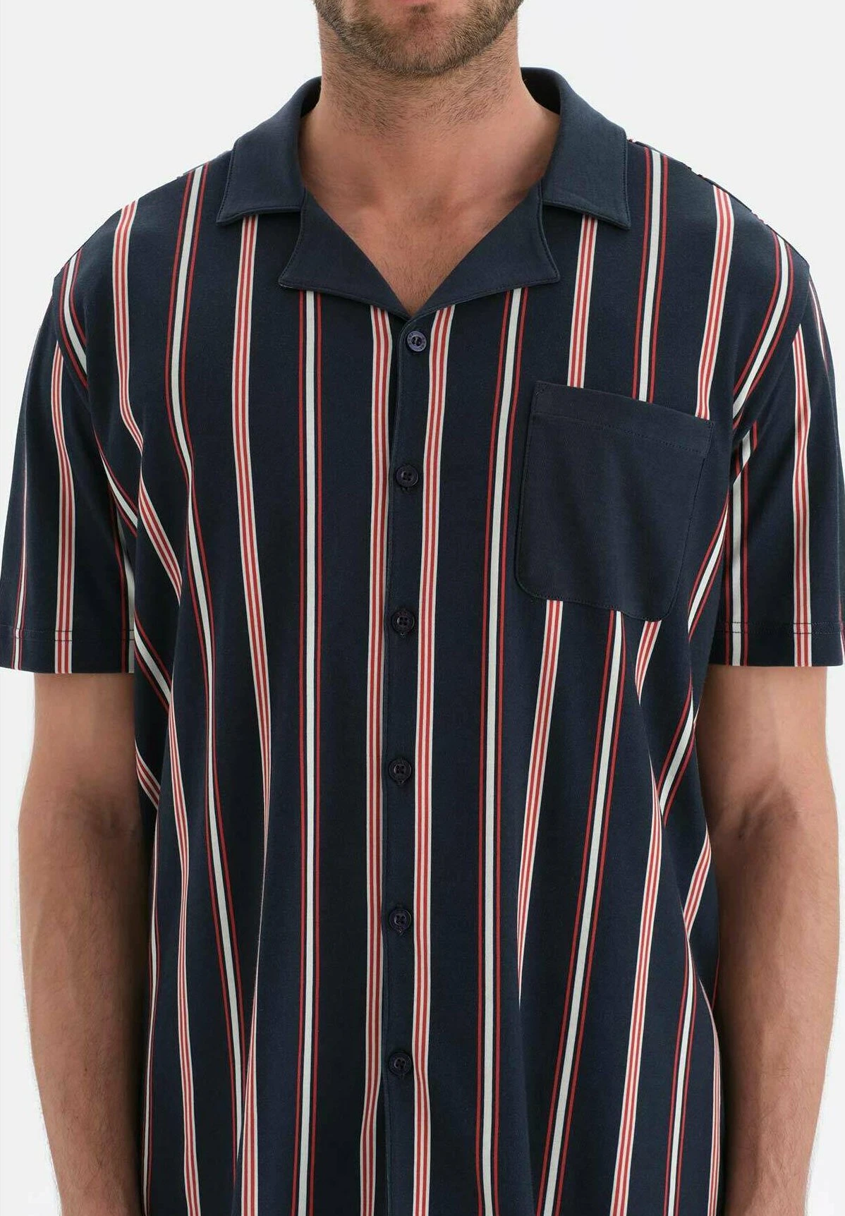 Striped - Pigiama - Navy 5 Striped - Pigiama - Navy - immagine 3