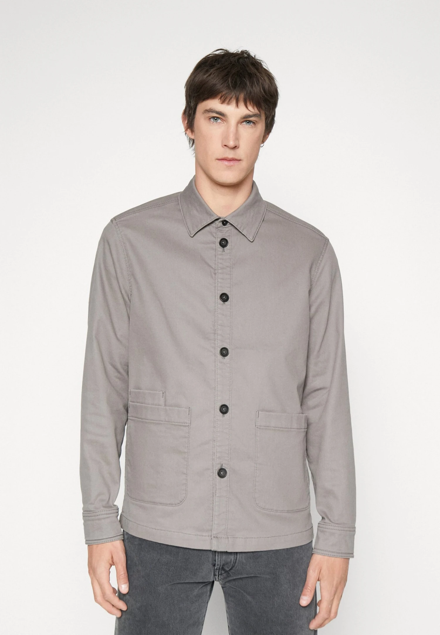 DRYKORN Stoge - Camicia - Grey 3 DRYKORN Stoge - Camicia - Grey