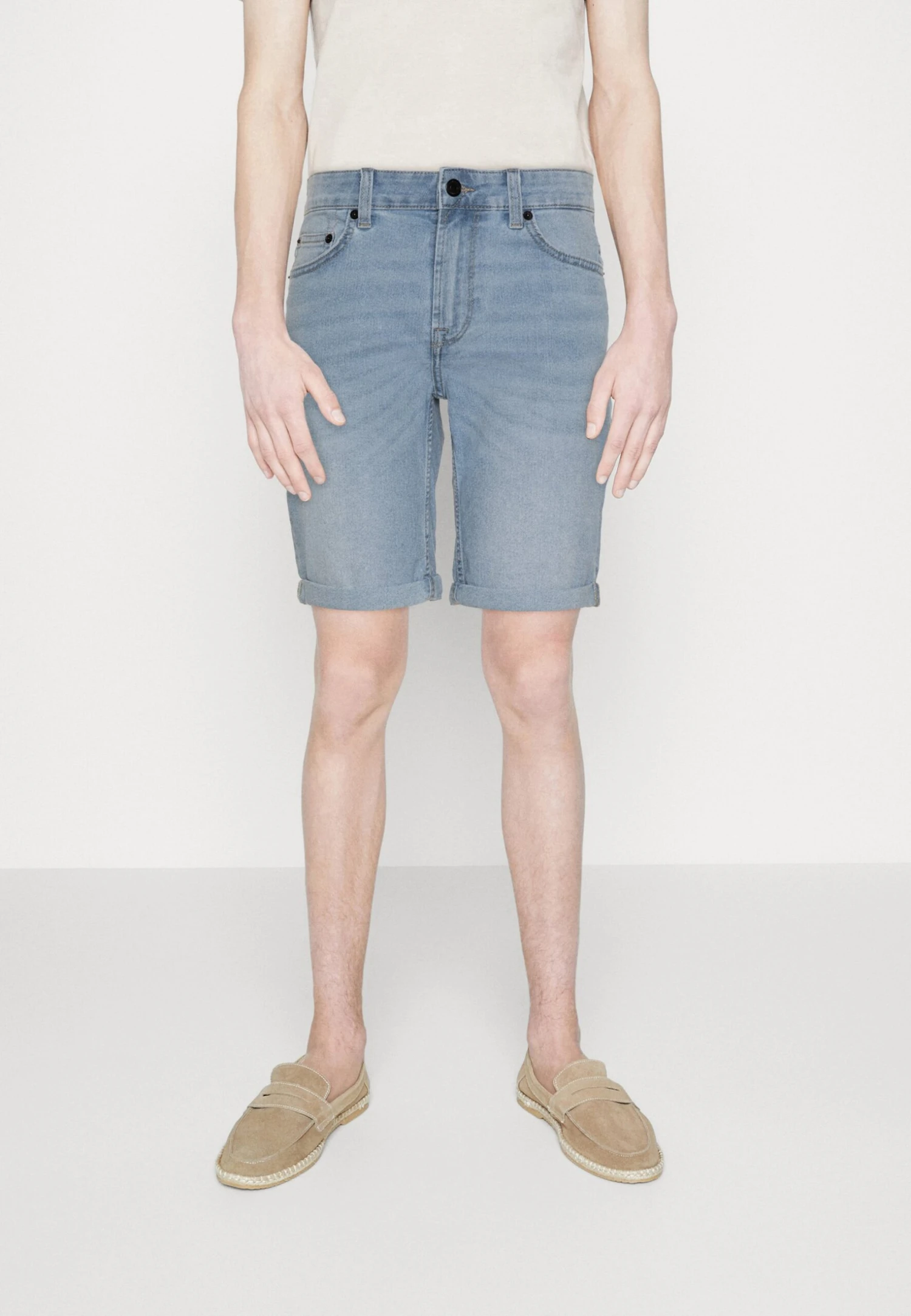 Only & Sons Onsply Life Fold UpShorts Di JeansLight Blue Denim Uomo Bermuda OS322F0DY-K11 3 Only & Sons Onsply Life Fold UpShorts Di JeansLight Blue Denim Uomo Bermuda OS322F0DY-K11