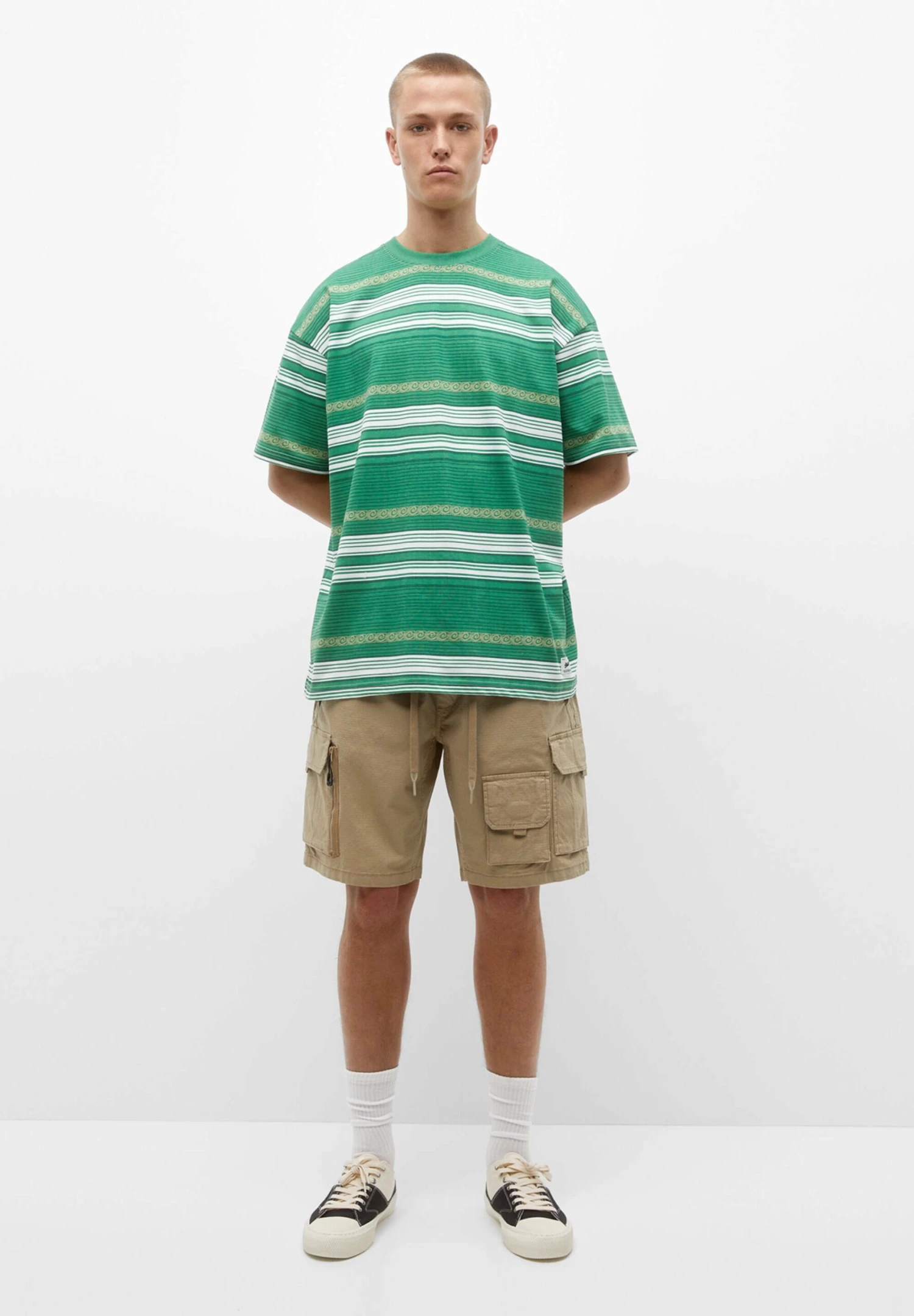 PULL & BEAR Bermuda- Shorts - Ochre 4 PULL & BEAR Bermuda- Shorts - Ochre - immagine 2