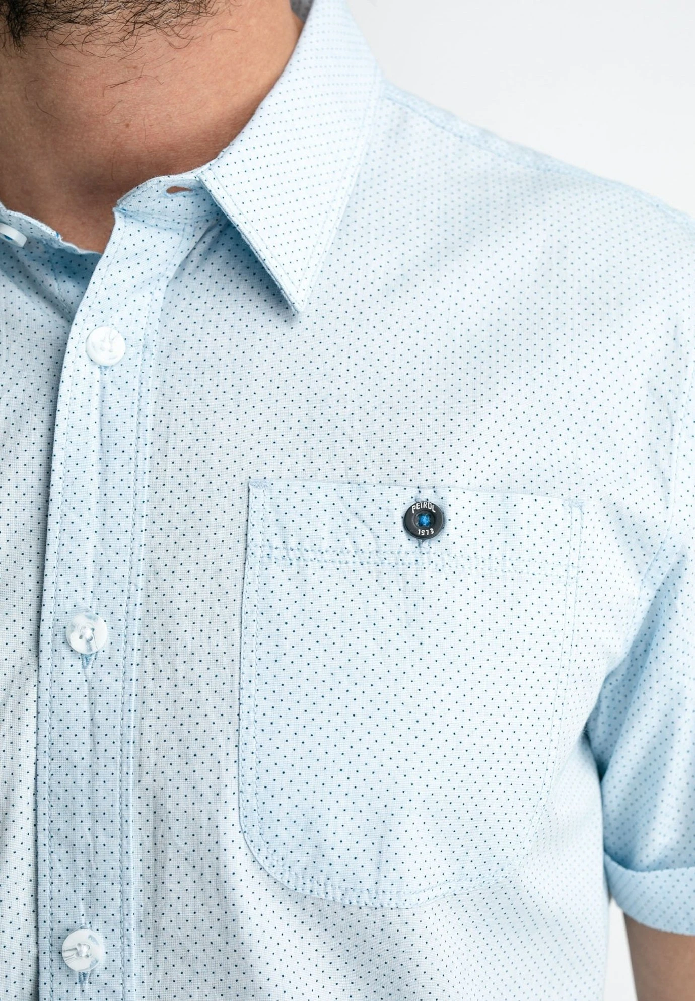 Petrol Industries With Short SleevesCamiciaMalibu Blue Uomo Camicie P6822D06H-K11 7 Petrol Industries With Short SleevesCamiciaMalibu Blue Uomo Camicie P6822D06H-K11 - immagine 5