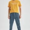 DeFacto Set Regular FitPigiamaYellow Uomo Per La Notte DEZ82M04Y-E11 1 DeFacto Set Regular FitPigiamaYellow Uomo Per La Notte DEZ82M04Y-E11 -Negozio Di Abbigliamento Zalando f144481289784587861bafc81b21665f