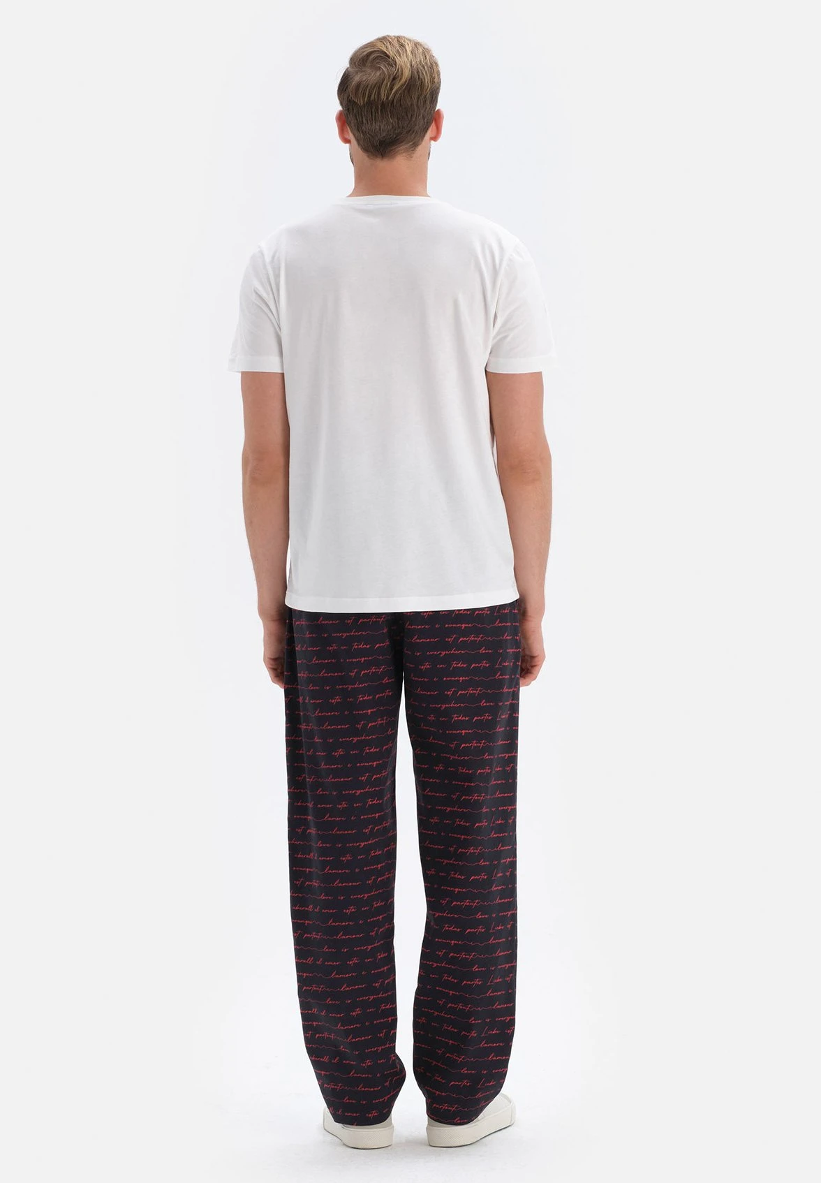 PrintedPantaloni Del PigiamaNavy Uomo Per La Notte D6D82L00J-K11 5 PrintedPantaloni Del PigiamaNavy Uomo Per La Notte D6D82L00J-K11 - immagine 3