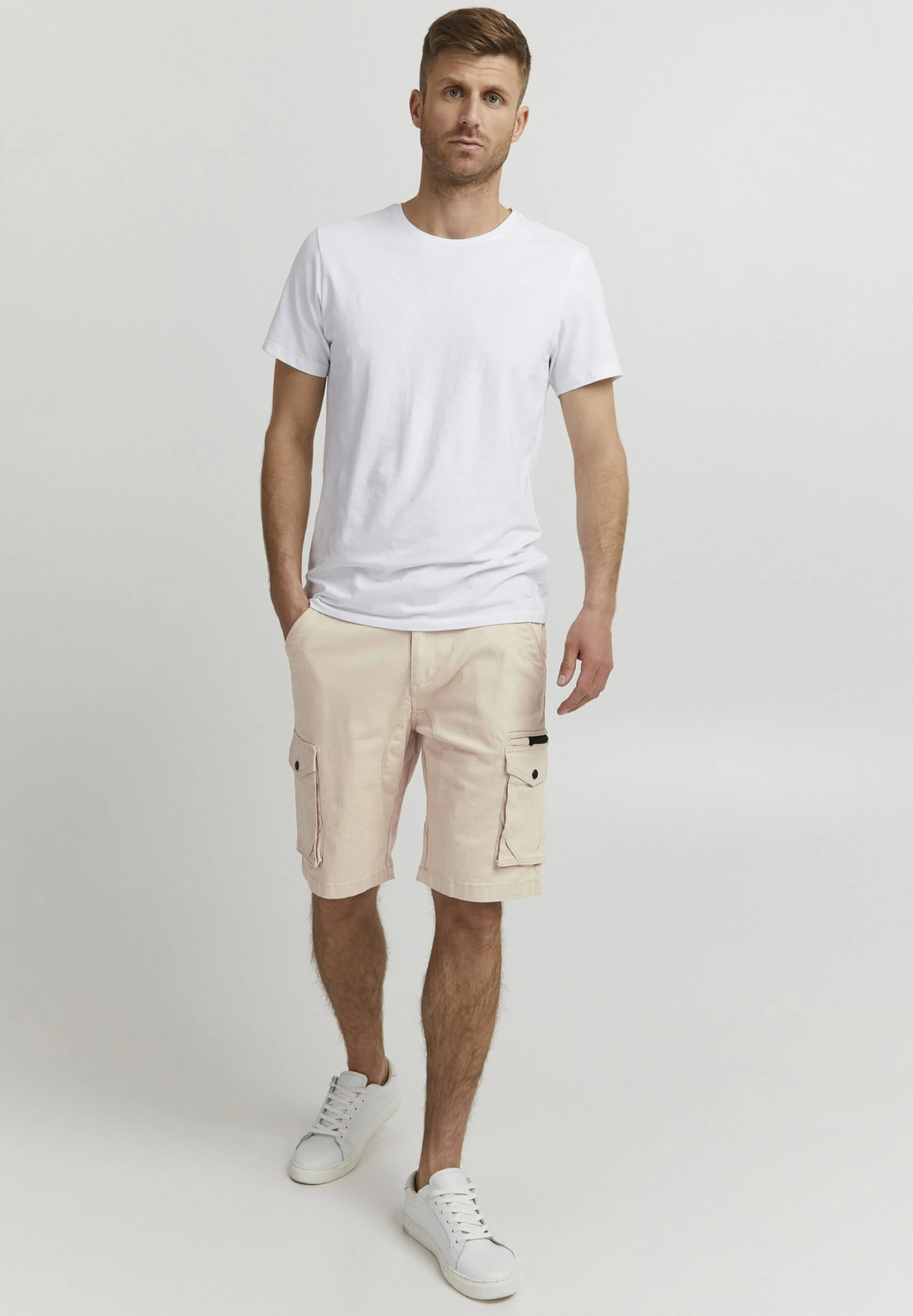 Indicode Jeans Ronjo - Shorts - Fog 4 Indicode Jeans Ronjo - Shorts - Fog - immagine 2