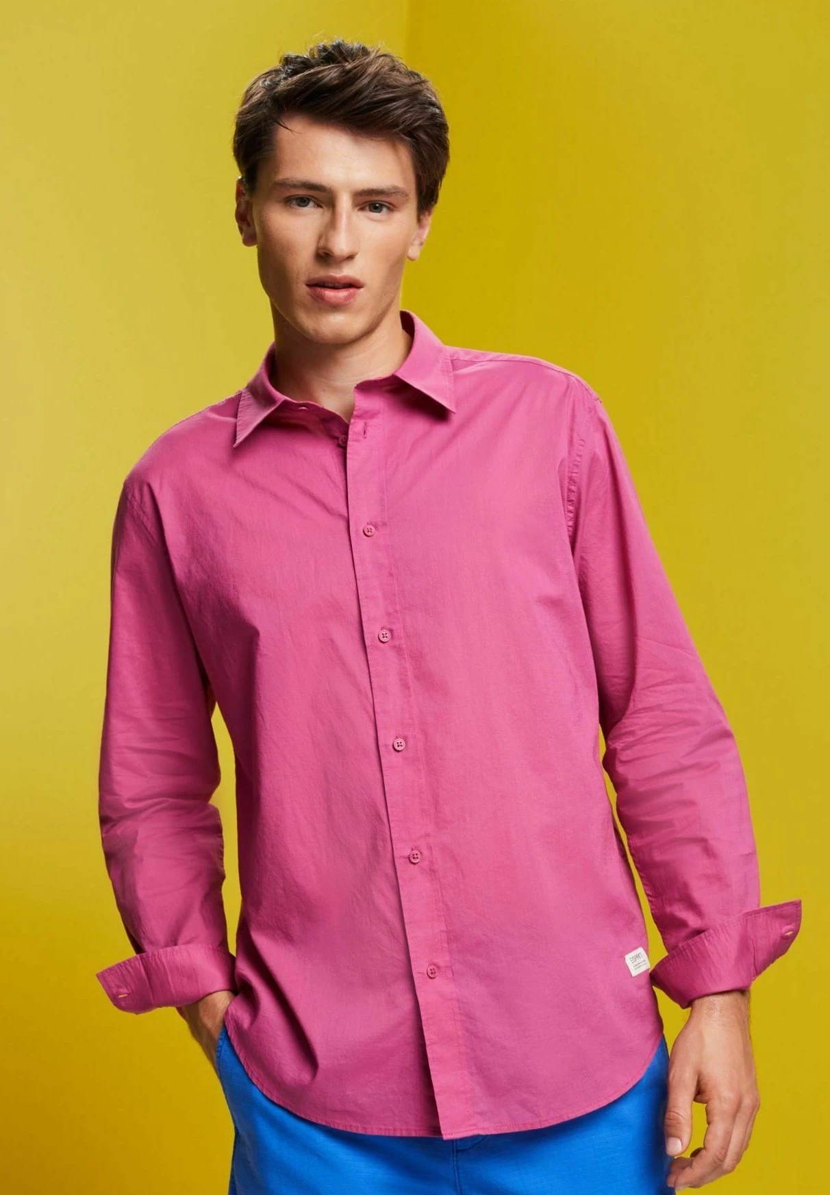 ESPRIT CamiciaDark Pink Uomo Camicie ES122D0XV-J11 4 ESPRIT CamiciaDark Pink Uomo Camicie ES122D0XV-J11 - immagine 2
