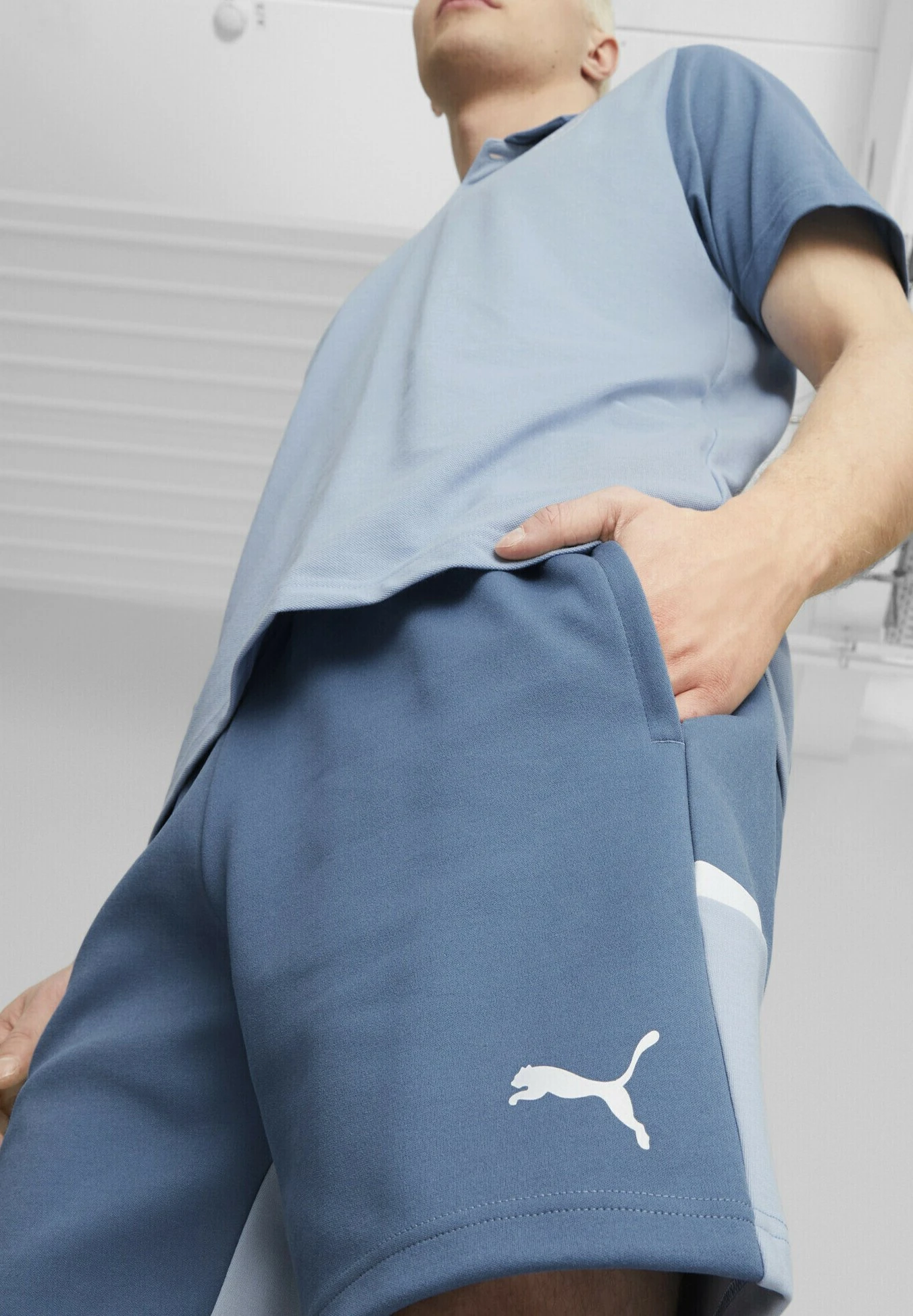 Puma Manchester City Football Casuals Pantaloncini SportiviDeep Dive Blue Wash Uomo Bermuda PU142E1M7-K11 5 Puma Manchester City Football Casuals Pantaloncini SportiviDeep Dive Blue Wash Uomo Bermuda PU142E1M7-K11 - immagine 3