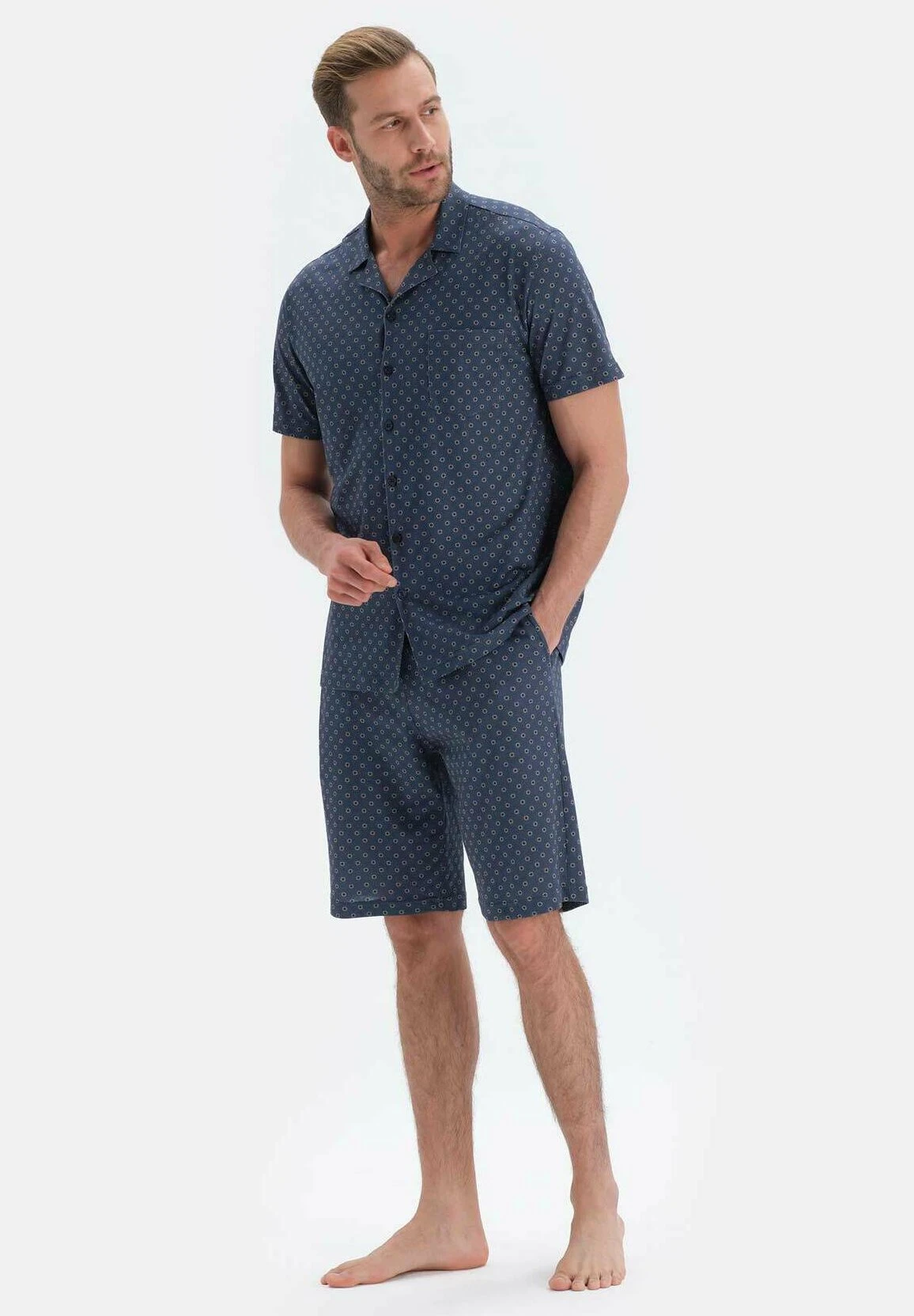 Sacred Sun Set - Pigiama - Navy 4 Sacred Sun Set - Pigiama - Navy - immagine 2