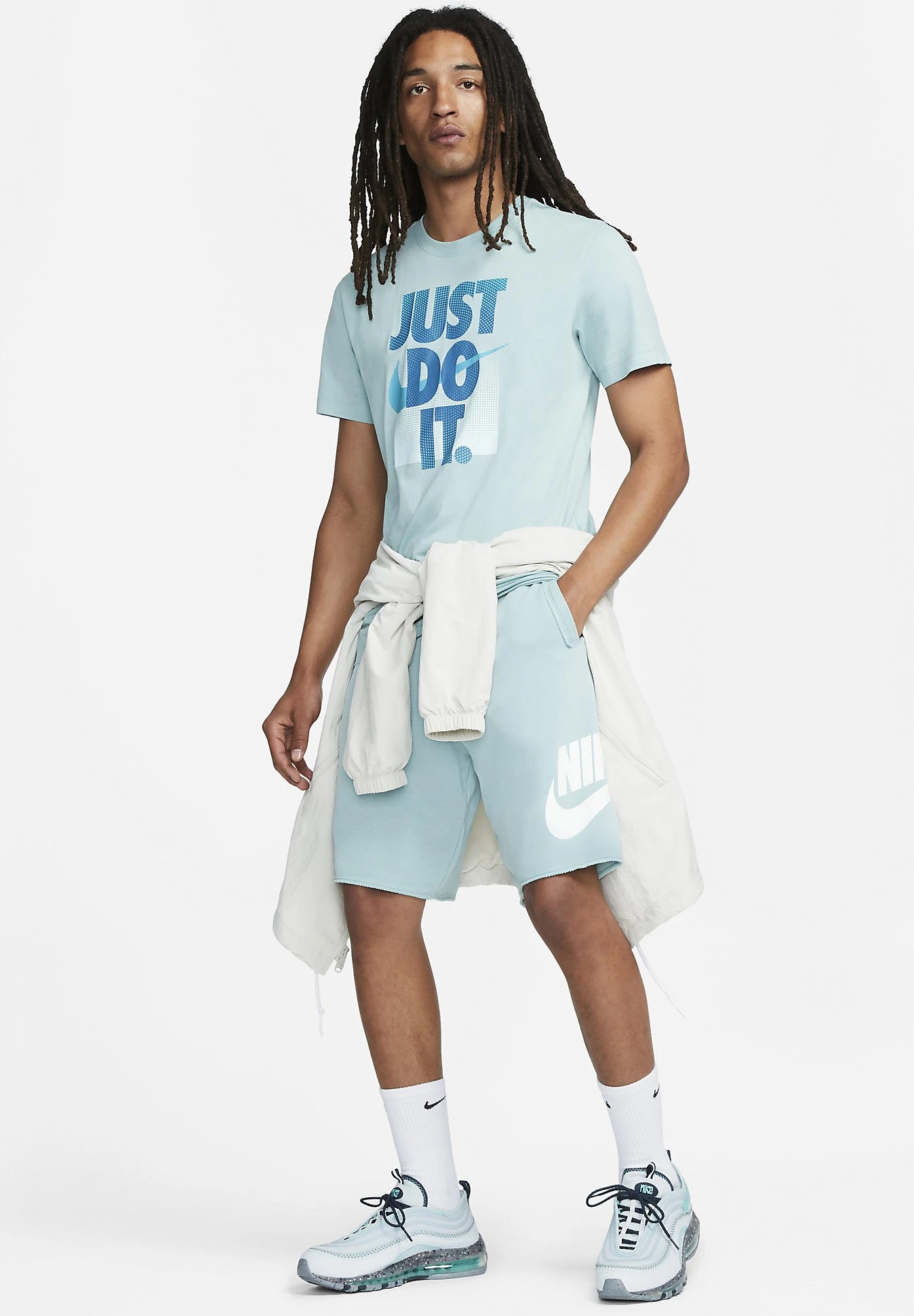Nike Sportswear M Club Alumni Hbr Ft Pantaloni SportiviMineral White White Uomo Pantaloni Sportivi E Joggers NI122F088-M13 4 Nike Sportswear M Club Alumni Hbr Ft Pantaloni SportiviMineral White White Uomo Pantaloni Sportivi E Joggers NI122F088-M13 - immagine 2