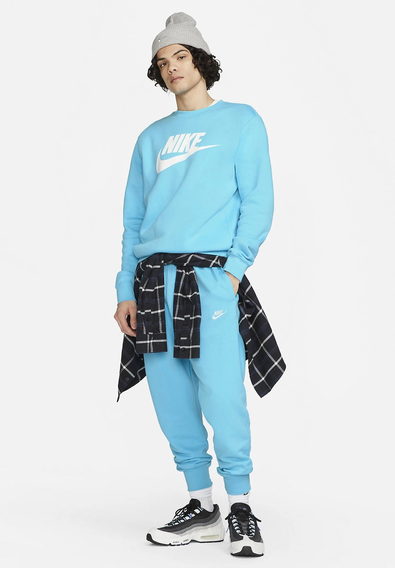 Nike Sportswear M Nsw Club Jggr FtPantaloni SportiviBaltic Blue Baltic Blue White Uomo Pantaloni Sportivi E Joggers NI122E05I-K11 4 Nike Sportswear M Nsw Club Jggr FtPantaloni SportiviBaltic Blue Baltic Blue White Uomo Pantaloni Sportivi E Joggers NI122E05I-K11 - immagine 2