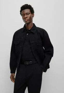 Boss Icon-Ov-GCinturaBlack One Uomo Cinture BB152D0D0-Q11